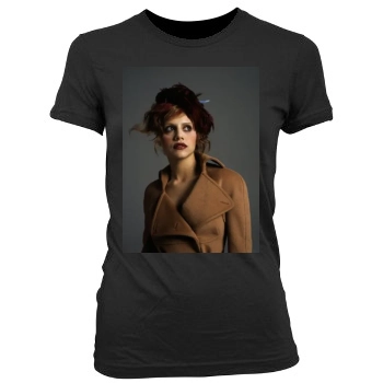 Brittany Murphy Women's Junior Cut Crewneck T-Shirt