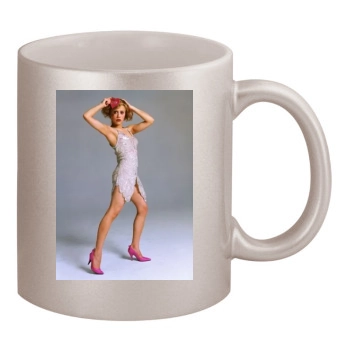 Brittany Murphy 11oz Metallic Silver Mug