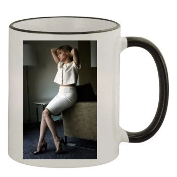 Brittany Murphy 11oz Colored Rim & Handle Mug