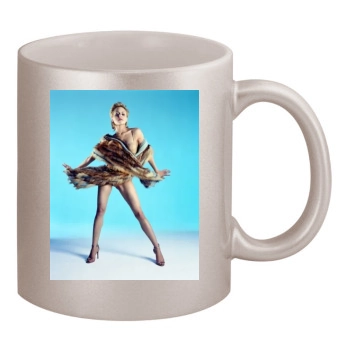 Brittany Murphy 11oz Metallic Silver Mug