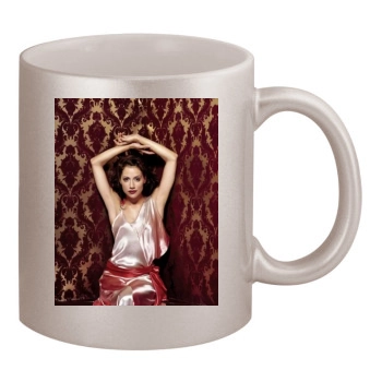 Brittany Murphy 11oz Metallic Silver Mug