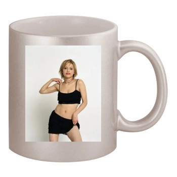 Brittany Murphy 11oz Metallic Silver Mug