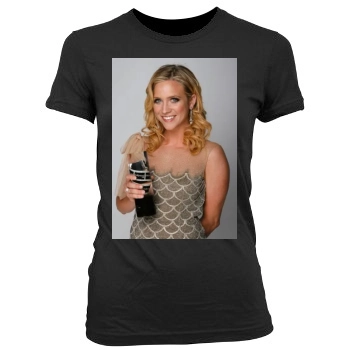 Brittany Snow Women's Junior Cut Crewneck T-Shirt