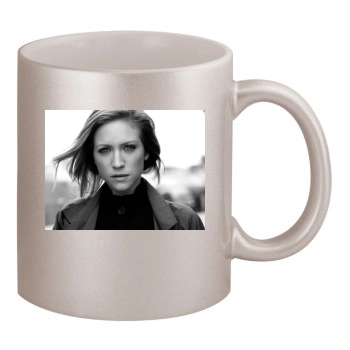 Brittany Snow 11oz Metallic Silver Mug