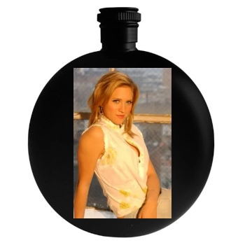 Brittany Snow Round Flask