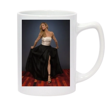 Brittany Snow 14oz White Statesman Mug