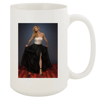 Brittany Snow 15oz White Mug