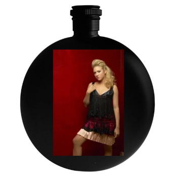 Brittany Snow Round Flask