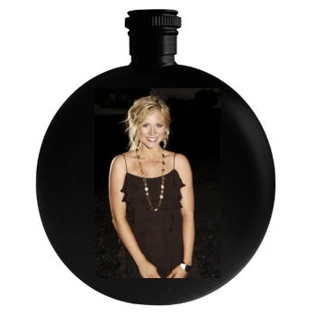 Brittany Snow Round Flask