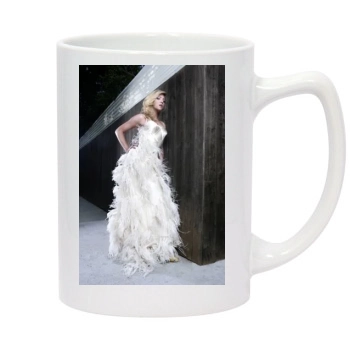 Brittany Snow 14oz White Statesman Mug