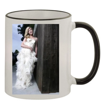 Brittany Snow 11oz Colored Rim & Handle Mug