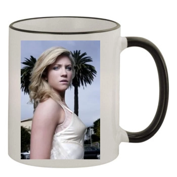 Brittany Snow 11oz Colored Rim & Handle Mug