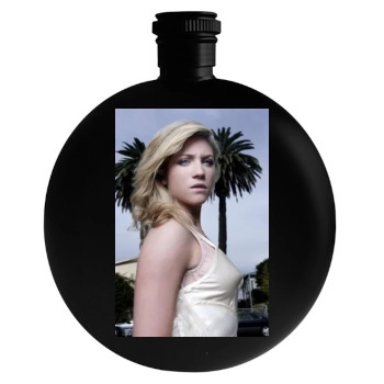 Brittany Snow Round Flask