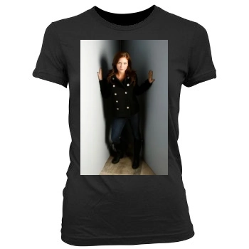 Brittany Snow Women's Junior Cut Crewneck T-Shirt