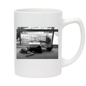 Brittany Snow 14oz White Statesman Mug