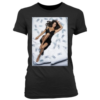 Brooke Burke Women's Junior Cut Crewneck T-Shirt