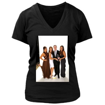 Brooke Burke Women's Deep V-Neck TShirt