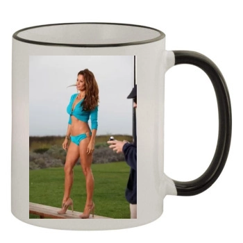 Brooke Burke 11oz Colored Rim & Handle Mug