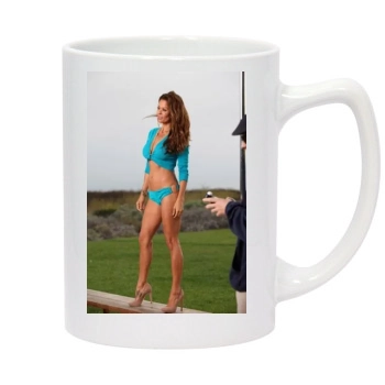 Brooke Burke 14oz White Statesman Mug