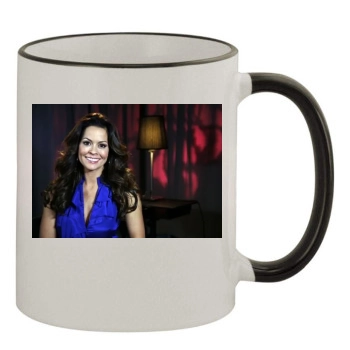 Brooke Burke 11oz Colored Rim & Handle Mug