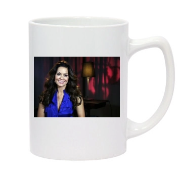 Brooke Burke 14oz White Statesman Mug