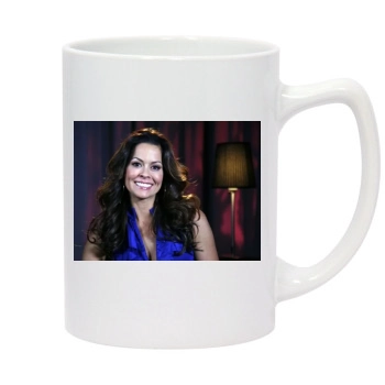 Brooke Burke 14oz White Statesman Mug