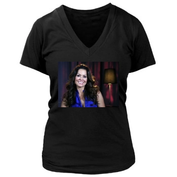 Brooke Burke Women's Deep V-Neck TShirt