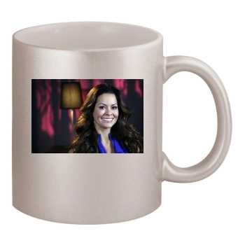 Brooke Burke 11oz Metallic Silver Mug