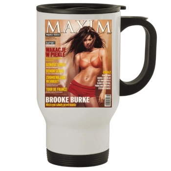 Brooke Burke Stainless Steel Travel Mug