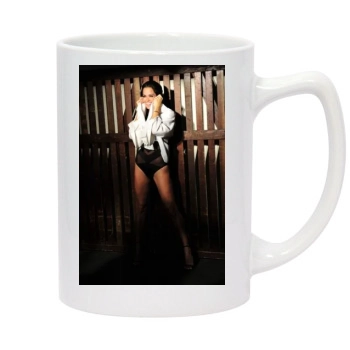 Brooke Burke 14oz White Statesman Mug