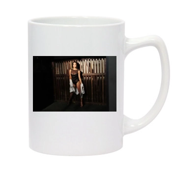 Brooke Burke 14oz White Statesman Mug