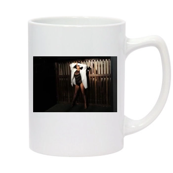 Brooke Burke 14oz White Statesman Mug