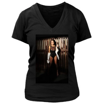 Brooke Burke Women's Deep V-Neck TShirt