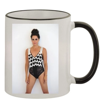 Brooke Burke 11oz Colored Rim & Handle Mug