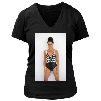 Brooke Burke Women's Deep V-Neck TShirt