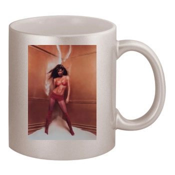 Brooke Burke 11oz Metallic Silver Mug