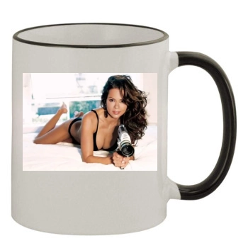 Brooke Burke 11oz Colored Rim & Handle Mug