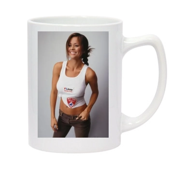 Brooke Burke 14oz White Statesman Mug