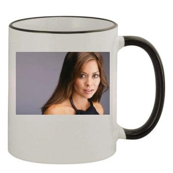 Brooke Burke 11oz Colored Rim & Handle Mug