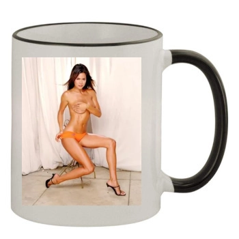 Brooke Burke 11oz Colored Rim & Handle Mug