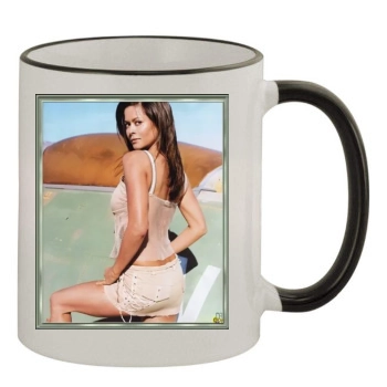 Brooke Burke 11oz Colored Rim & Handle Mug