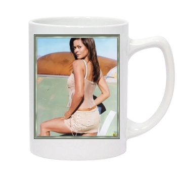 Brooke Burke 14oz White Statesman Mug