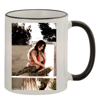 Brooke Burke 11oz Colored Rim & Handle Mug