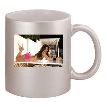 Brooke Burke 11oz Metallic Silver Mug