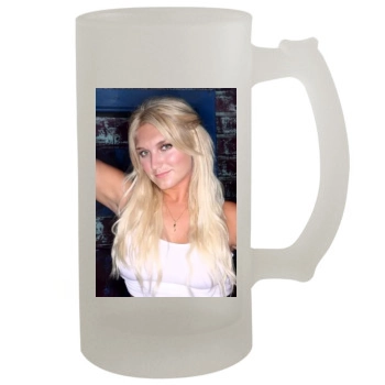 Brooke Hogan 16oz Frosted Beer Stein