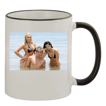 Brooke Hogan 11oz Colored Rim & Handle Mug