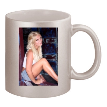 Brooke Hogan 11oz Metallic Silver Mug