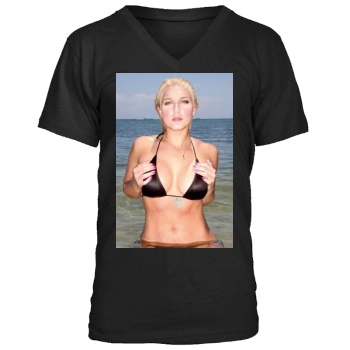 Brooke Hogan Men's V-Neck T-Shirt