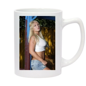 Brooke Hogan 14oz White Statesman Mug