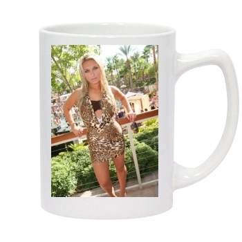 Brooke Hogan 14oz White Statesman Mug